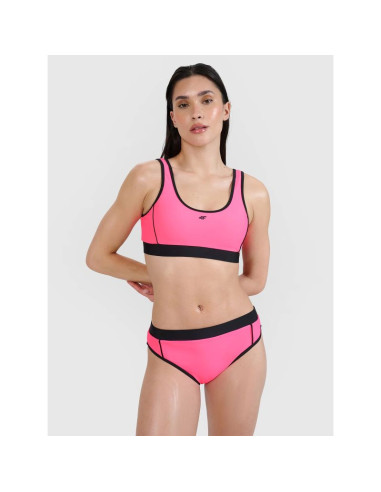 Góra od bikini top damski 4f  4f 4fwss25ubktf077-55n