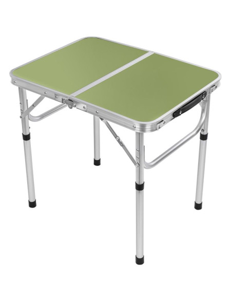 Stolik turystyczny składany kempingowy 60x45x25/56cm zielony