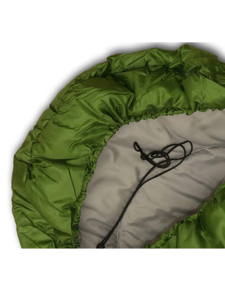 Śpiwór turystyczny nepal 210x80x50cm zielony enero camp