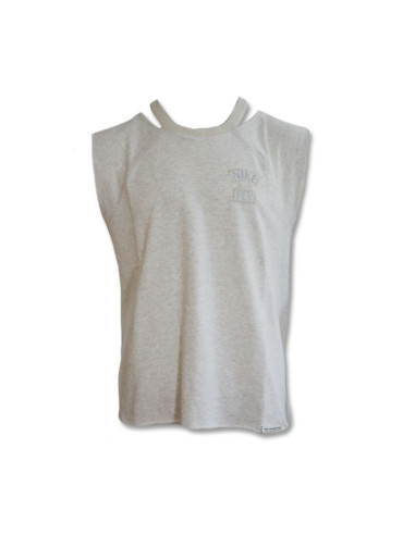 Koszulka nike standard issue top wmns birch heather/pale ivory - cz7221-051