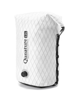 Qunature wodoszczelna torba z zaworem biała 12l