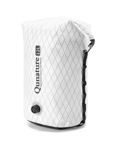 Qunature wodoszczelna torba z zaworem biała 12l
