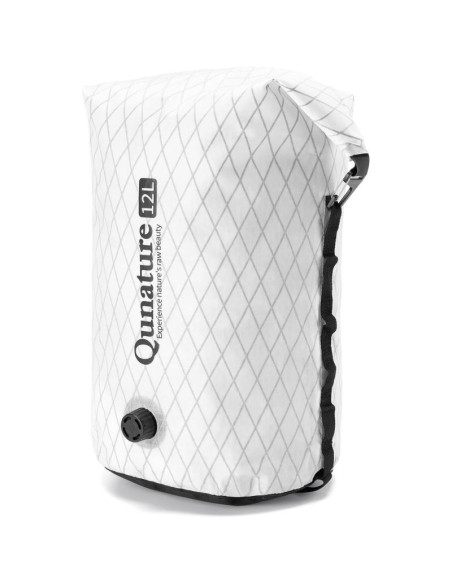 Qunature wodoszczelna torba z zaworem biała 12l