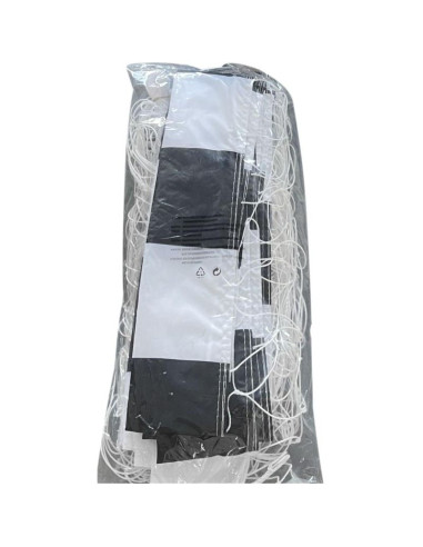 Siatka do bramki 300x200x110cm biało-czarna enero