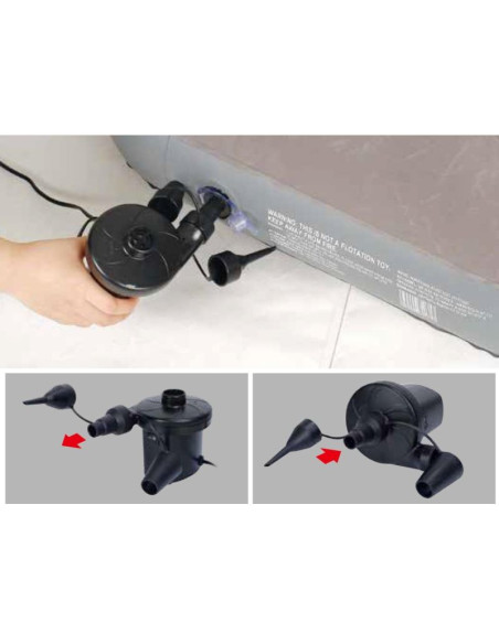 Pompka elektryczna do materacy 3 końcówki 29p312-2eu