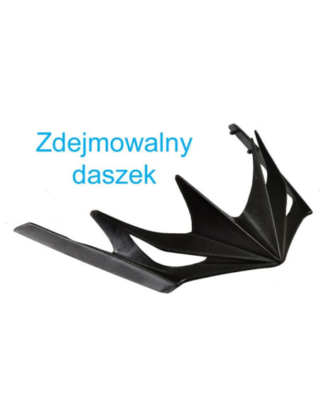 Kask rowerowy regulowany dunlop mtb black r.s (53-55cm)