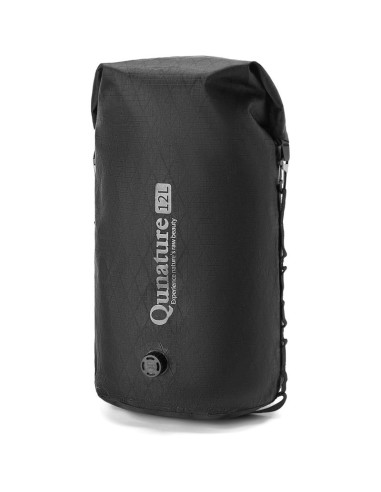 Qunature wodoszczelna torba z zaworem czarna 12l
