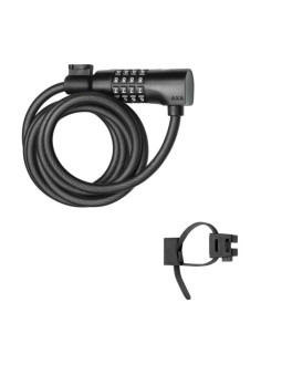 Zapięcie axa linka resolute c 0,8x180 czarne szyfr