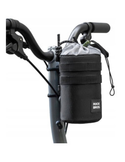 Rockbros torba rowerowa na kierownicę czarna 1,2l