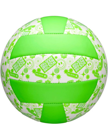 Piłka siatkowa wilson stamp vb zielono biała