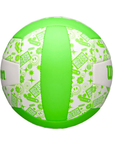Piłka siatkowa wilson stamp vb zielono biała