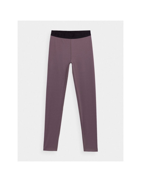 Legginsy treningowe z materiałów z recyklingu damskie 4f