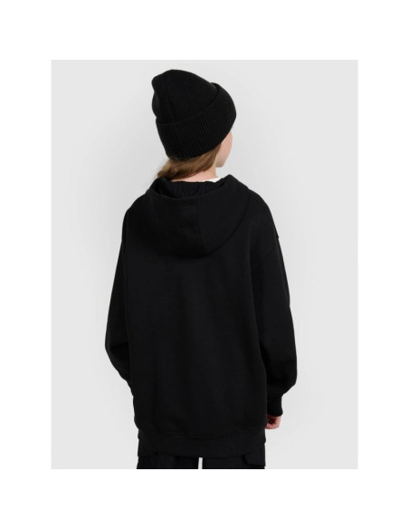 Bluza dresowa rozpinana z kapturem dziewczęca 4f 4fjraw25tswsf2516-20s