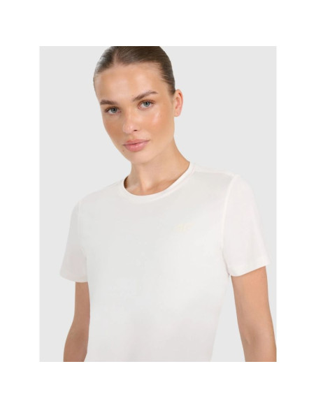 Koszulka treningowa regular szybkoschnąca damska 4f 4fwaw25tftsf1516-12s