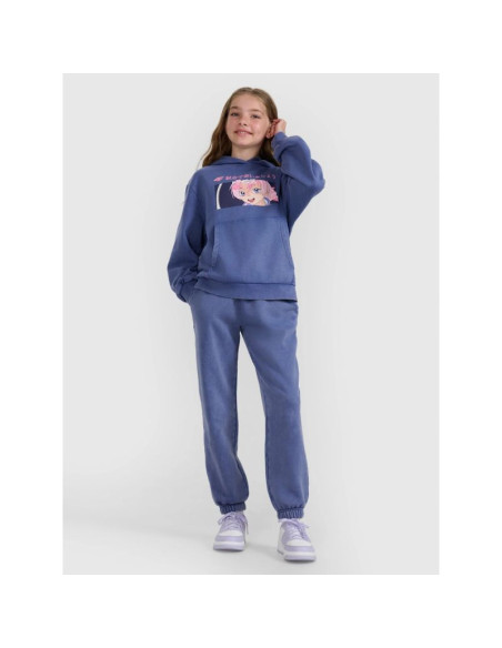 Spodnie dresowe joggery dziewczęce 4f 4fjraw25ttrof1473-33s