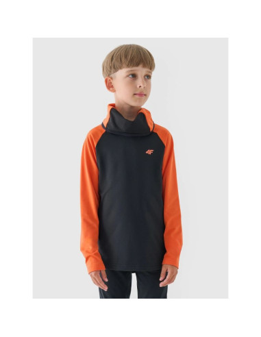 Bielizna termiczna ocieplana (góra) chłopięca 4f junior 4fjwaw24ubrum065-70s