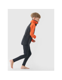 Bielizna termiczna ocieplana (góra) chłopięca 4f junior 4fjwaw24ubrum065-70s 2