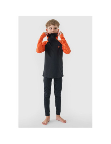 Bielizna termiczna ocieplana (góra) chłopięca 4f junior 4fjwaw24ubrum065-70s