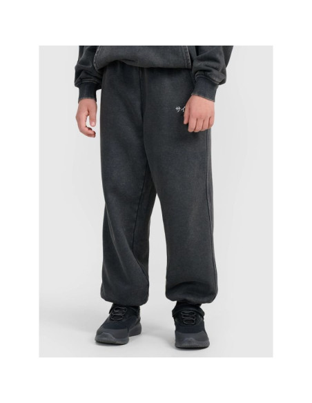 Spodnie joggery 4f jr 4fjraw25ttrom1528