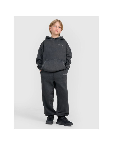 Spodnie joggery 4f jr 4fjraw25ttrom1528