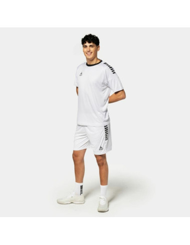 Koszulka piłkarska select spain v25 biało/czarna