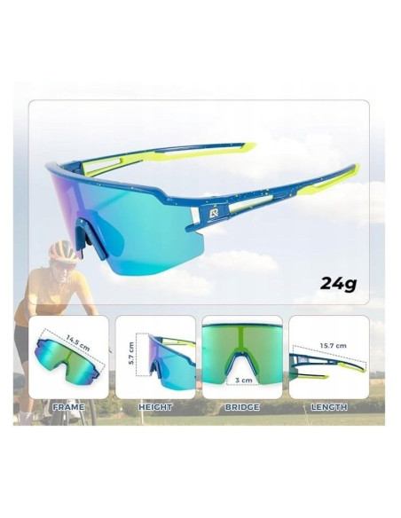 Rockbros okulary sportowe 14120008004 z polaryzacj