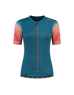 Rogelli koszulka damska waves niebiesko-koral l