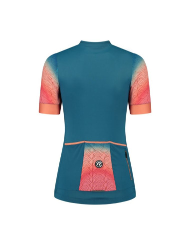 Rogelli koszulka damska waves niebiesko-koral l