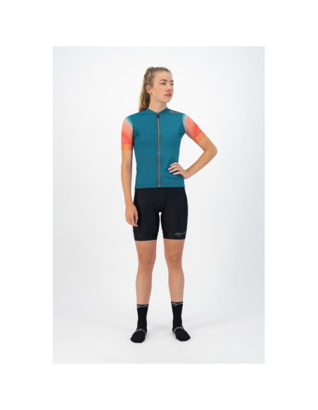 Rogelli koszulka damska waves niebiesko-koral l