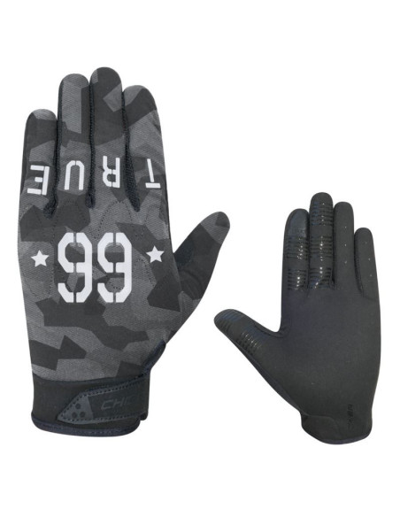 Chiba rękawiczki double six szary l