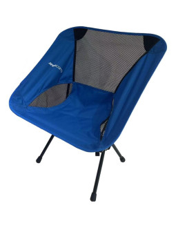 Fotel turystyczno plażowy 58x52x64cm niebieski
