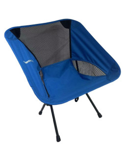 Fotel turystyczno plażowy 58x52x64cm niebieski 2