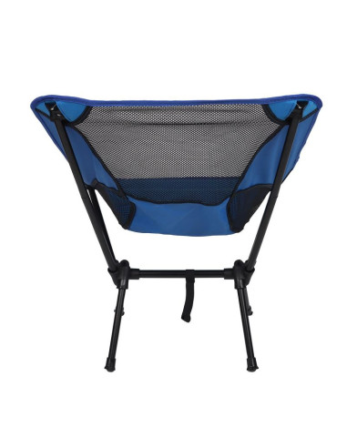 Fotel turystyczno plażowy 58x52x64cm niebieski