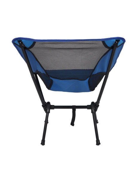 Fotel turystyczno plażowy 58x52x64cm niebieski