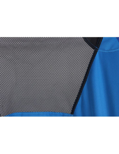 Fotel turystyczno plażowy 58x52x64cm niebieski