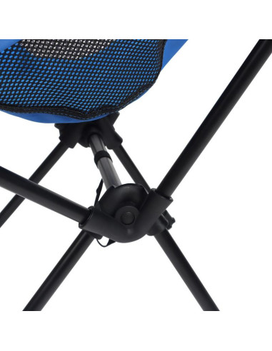 Fotel turystyczno plażowy 58x52x64cm niebieski
