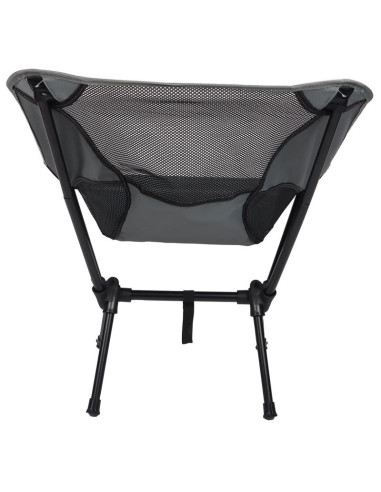 Fotel turystyczno plażowy 58x52x64cm szary