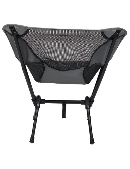 Fotel turystyczno plażowy 58x52x64cm szary