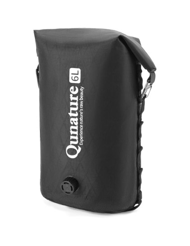 Qunature wodoszczelna torba z zaworem czarna 6l