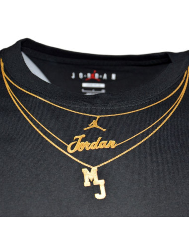 Koszulka jordan heritage chain t-shirt wmns core black - do5020-010
