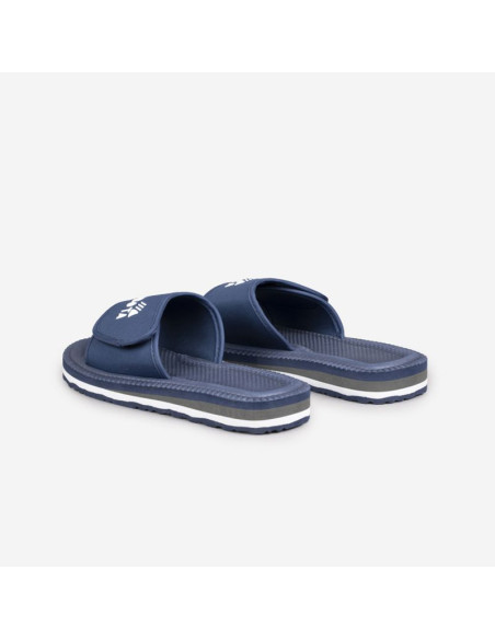 Klapki sportowe na rzep granatowe kubota