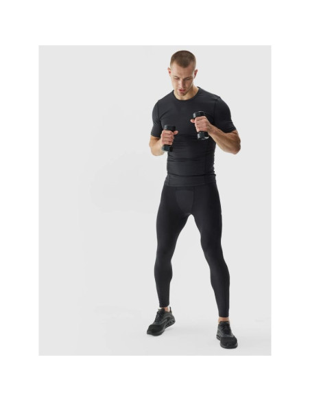 Legginsy treningowe ze średnim stanem męskie 4f 4fwaw24tftim273-20s