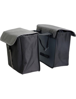 Sakwa torba rowerowa podwójna tylna na bagażnik 40l xqmax 2