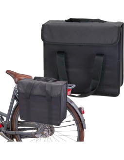 Sakwa torba rowerowa podwójna tylna na bagażnik 40l xqmax