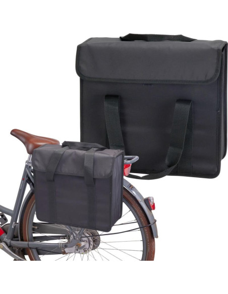 Sakwa torba rowerowa podwójna tylna na bagażnik 40l xqmax