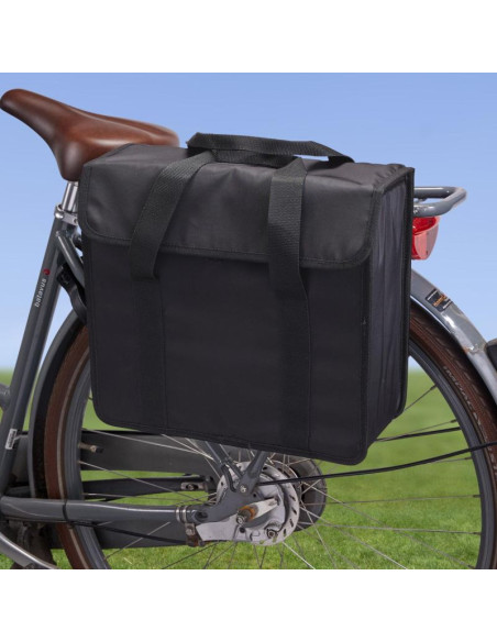 Sakwa torba rowerowa podwójna tylna na bagażnik 40l xqmax