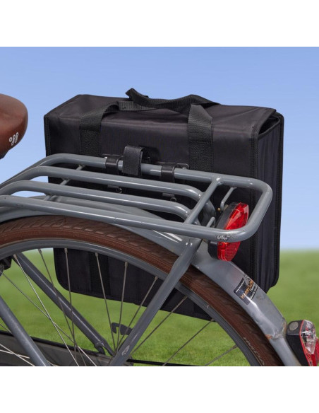 Sakwa torba rowerowa podwójna tylna na bagażnik 40l xqmax