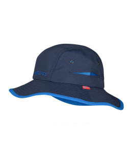 Czapka na lato dziecięca dla chłopca/dziewczynki trollkids kids troll hat navy/glow blue (945-172)