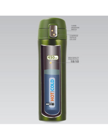Kubek termiczny collection 450 ml maestro zielony