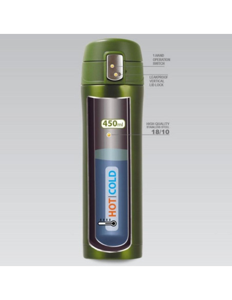 Kubek termiczny collection 450 ml maestro zielony